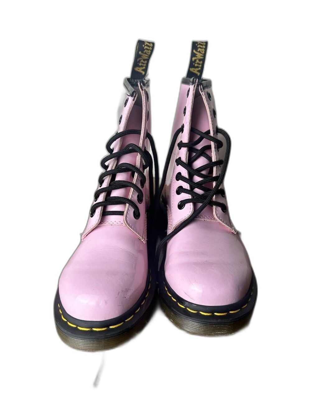 Dr. Martens 1460 Pink Patent Leather Combat Boots US 6 EU 37 Y2K Grunge